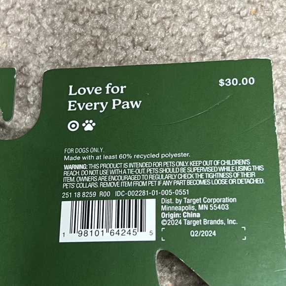 Dog Harness Backpack by The Cuddle Collab Target Size Large Pockets Reflective - Picture 4 of 10